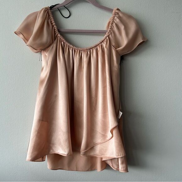 Cinq à Sept Blush Silk Layered Blouse - Picture 7 of 16